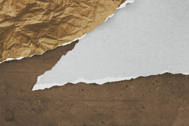 Paper art collage, banner, background