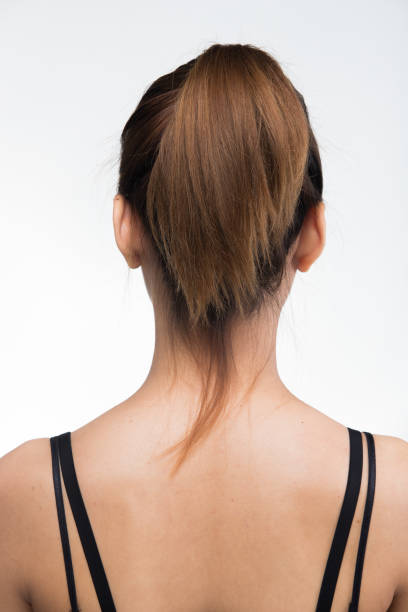 istock Asian Woman before applying make up hair style 1130661107