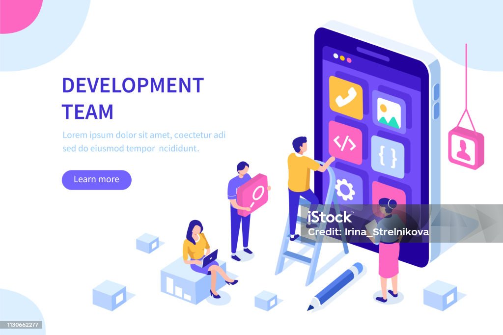 Development Image Graphics Development Stock Illustration - Download Image Now - Mobile App ...
