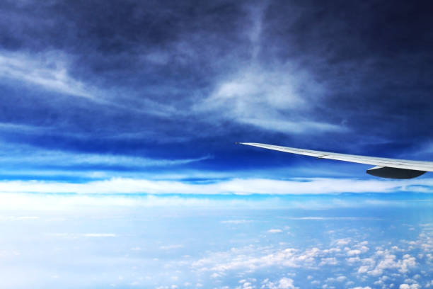 istock Sky scenery seen from the windows of a jet airliner 1130670336