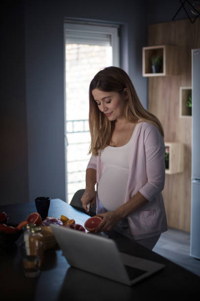 istock Keeping it healthy for the baby. 1130671654