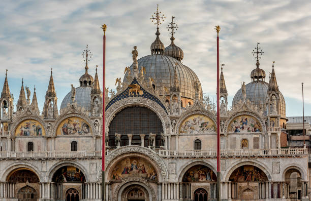 istock Architectural details of Basilica di San Marco at St. Marc squar 1130676584
