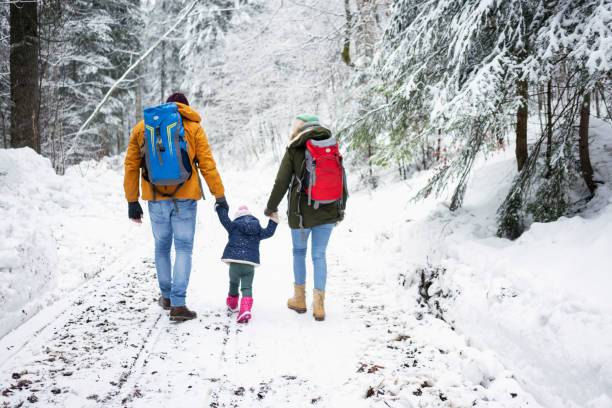 istock Family on winter vacation 1130677070