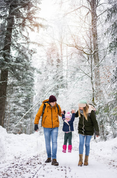 istock Family on winter vacation 1130677669