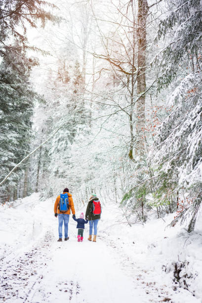 istock Family on winter vacation 1130677676