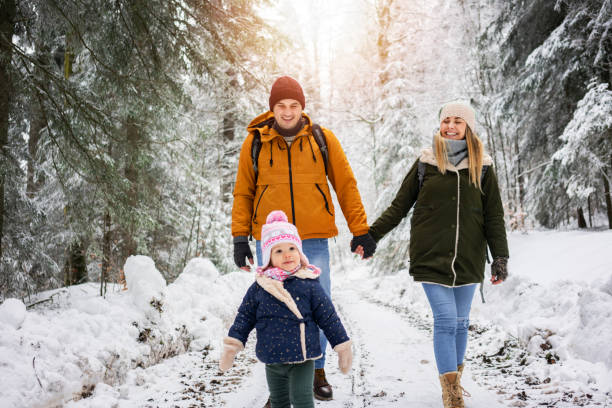 istock Family on winter vacation 1130678144