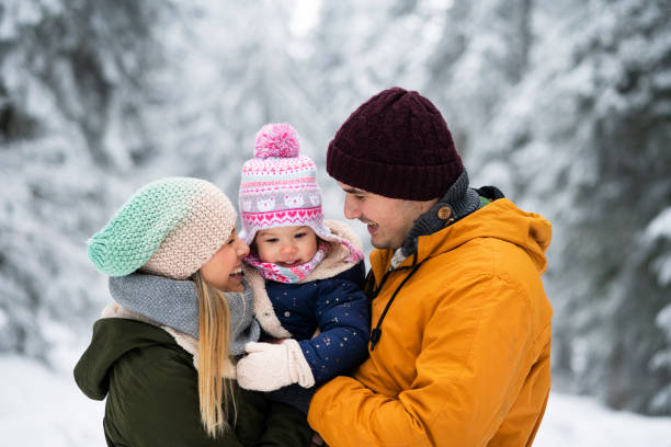 istock Family on winter vacation 1130683183