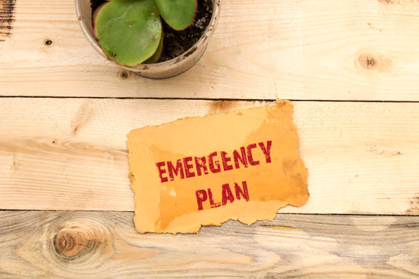 istock writing Emergency Plan, Business concept on cardboard 1130683461
