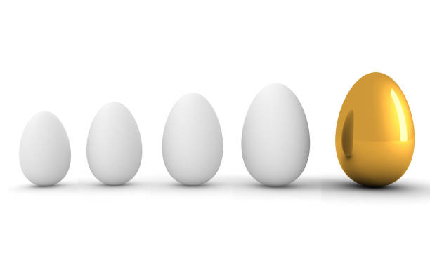Future savings investment growth change egg gold