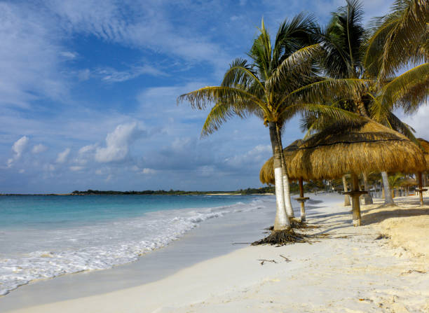istock Cancun beach on the Yucatan Peninsula in Mexico. 1130685450
