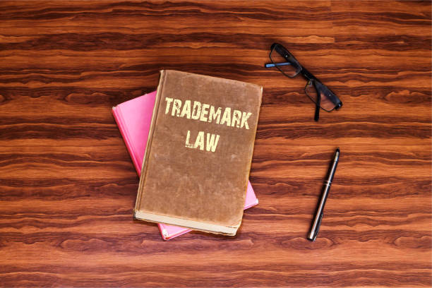 istock Trademark law on book, concept 1130685545