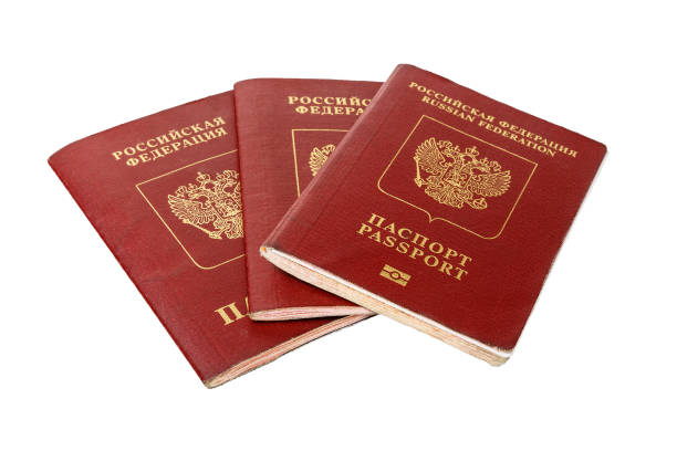 istock Russian Federation passport isolated 1130685974