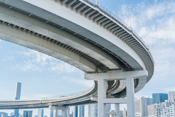 istock Rainbow bridge in Tokyo, Japan 1130686197