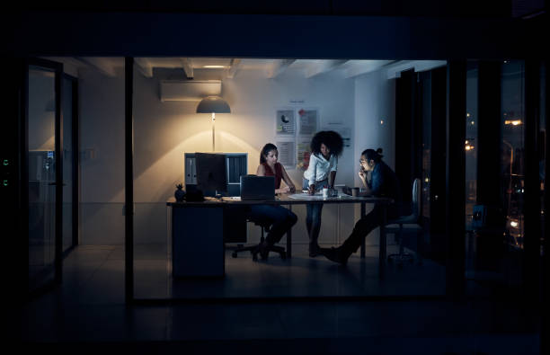 istock Late nights and dedicated staff 1130687040