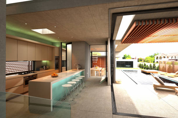 istock 3D Render of Living room 1130687689