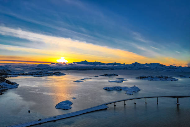 istock Sommaroy Island  aerial view Northern Norway 1130688556