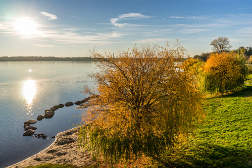 Markkleeberger Lake near Leipzig