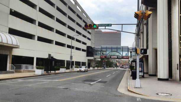A street in Atlantic City
