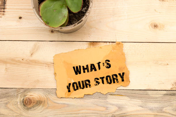 istock What s is Your Story on cardboard 1130689801