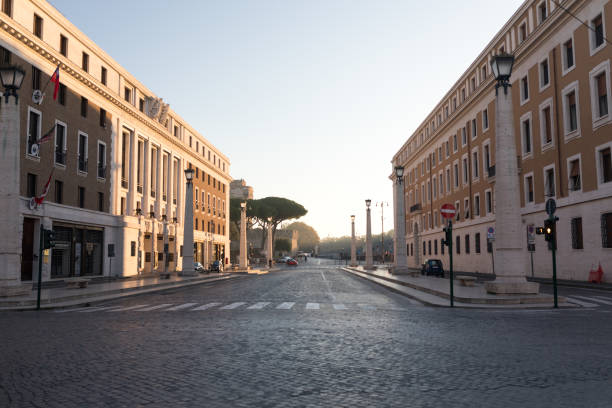 istock Street of Borgo district. 1130690661