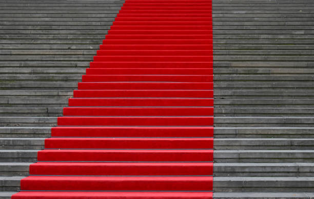 istock Full Frame Shot Of Red And Gray Steps 1130691735