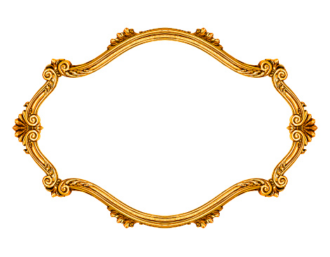 Oval frame