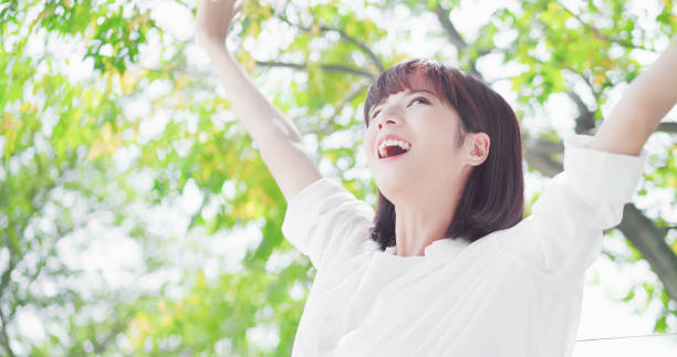 istock young woman feel carefree 1130705567