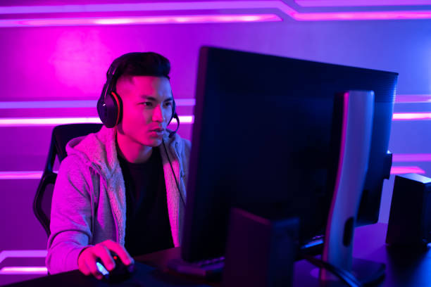 istock cyber sport gamer playing game 1130705857