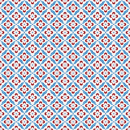 Traditional Ottoman Cintemani Seamless Pattern