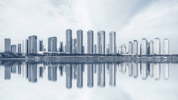 istock Future smart city, modern architecture residence 1130715231