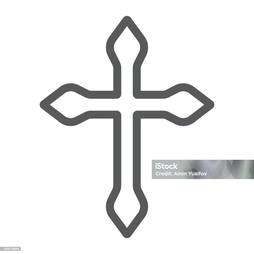 Biểu Tượng Đường Chéo Tôn Giáo Christian Và Catholic Dấu Thánh Giá ...