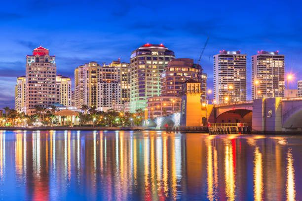istock West Palm Beach, Florida, USA downtown skyline 1130717554