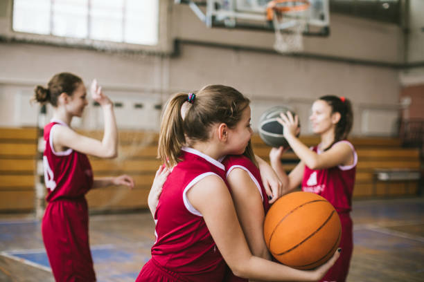 istock Girls celebrating winning 1130718834