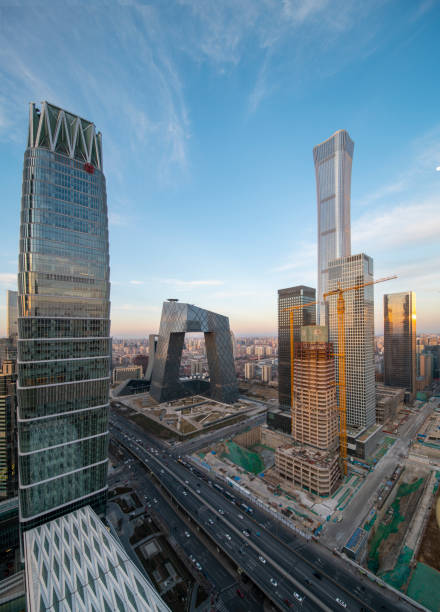 istock beautiful beijing skyline at sunset 1130721707