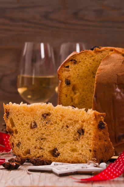 istock Panettone Christmas cake. 1130722693