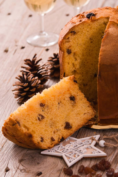 istock Panettone Christmas cake. 1130722756