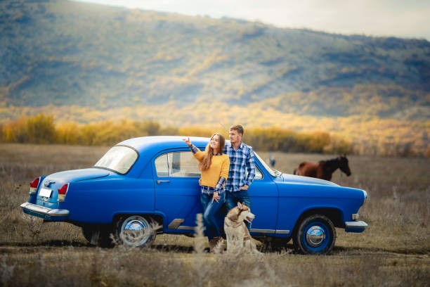 istock Romantic trip to the mountains 1130722824