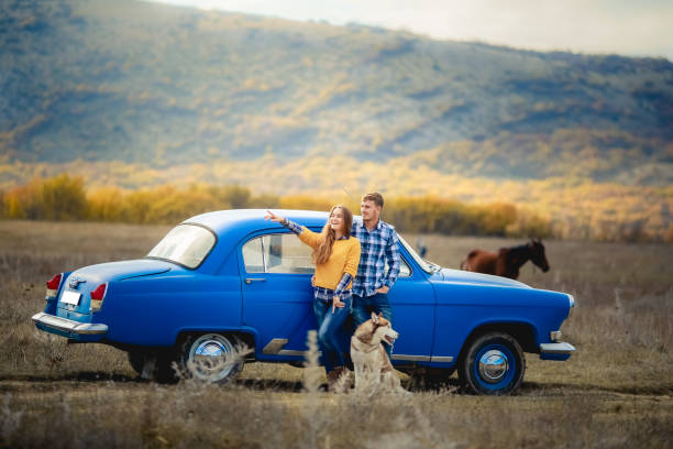 istock Romantic trip to the mountains 1130722843