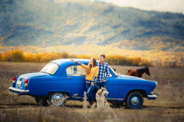 istock Romantic trip to the mountains 1130722856