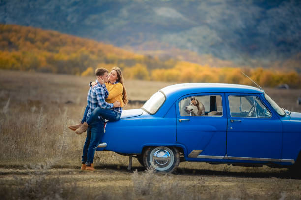 istock Romantic trip to the mountains 1130722897