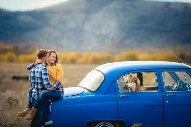 istock Romantic trip to the mountains 1130723086