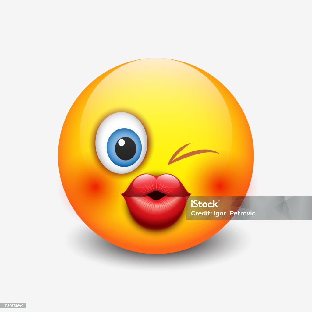 Biểu Tượng Cảm Xúc Hôn Dễ Thương Biểu Tượng Cảm Xúc Mặt Cười Minh ...