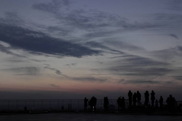 istock Traveler of the observation deck 1130737774