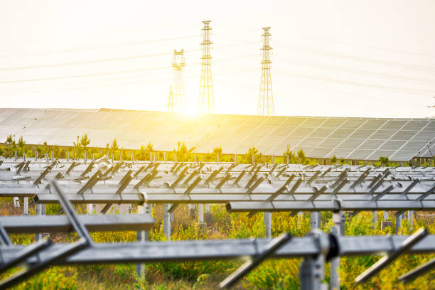istock The bracket without solar photovoltaic panel is installed outdoors 1130741468