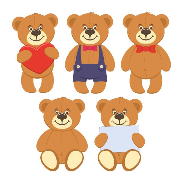 1,766 Teddy Bear Standing Illustrations & Clip Art - iStock