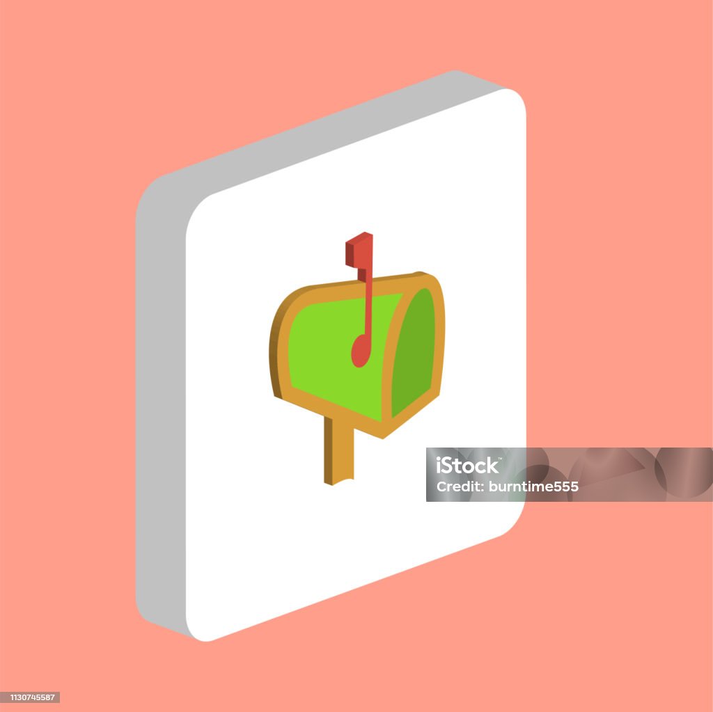 Mailbox Computer Icon Mailbox Computer Symbol Stock Illustration - Download Image Now - E ...