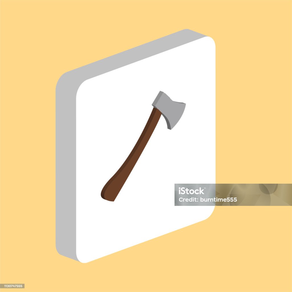 Axe Picture Computer Ax Computer Symbol Stock Illustration - Download Image Now - Axe, Blade ...