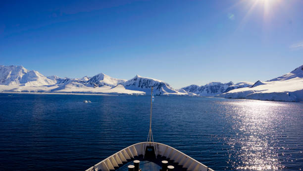 istock Cruise ship entering Lemaire Channel, Antarctic Peninsula 1130747640