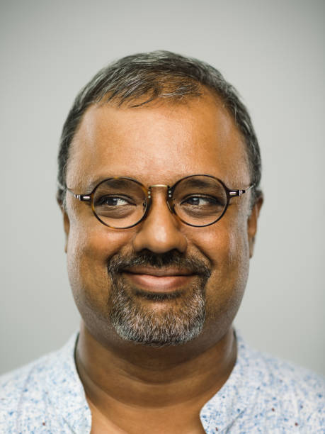 istock Real indian man with happy expression looking to the side 1130751970