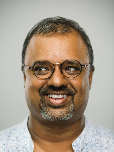 istock Real indian man with excited expression looking to the side 1130753378